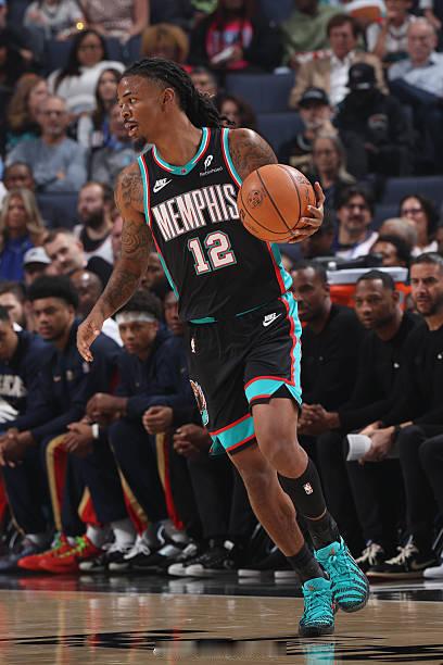 莫兰特今日上脚Nike Ja 3 “Scratch 3.0” 🐻 鹈鹕vs灰熊