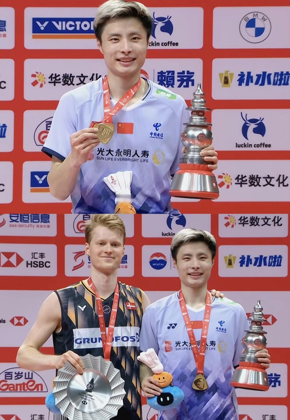 石宇奇2比0安东森 恭喜石宇奇时隔6年再次登顶总决赛🏆2024世界羽联世界巡回