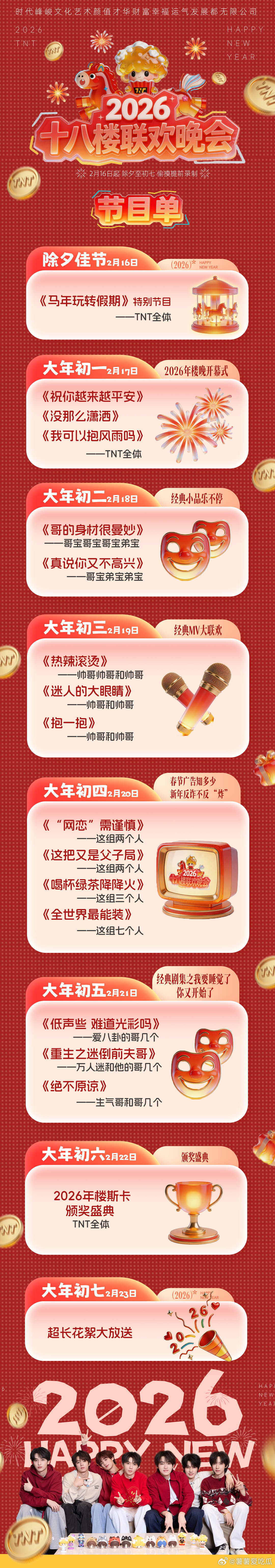 时代少年团马年楼晚节目单传统艺能