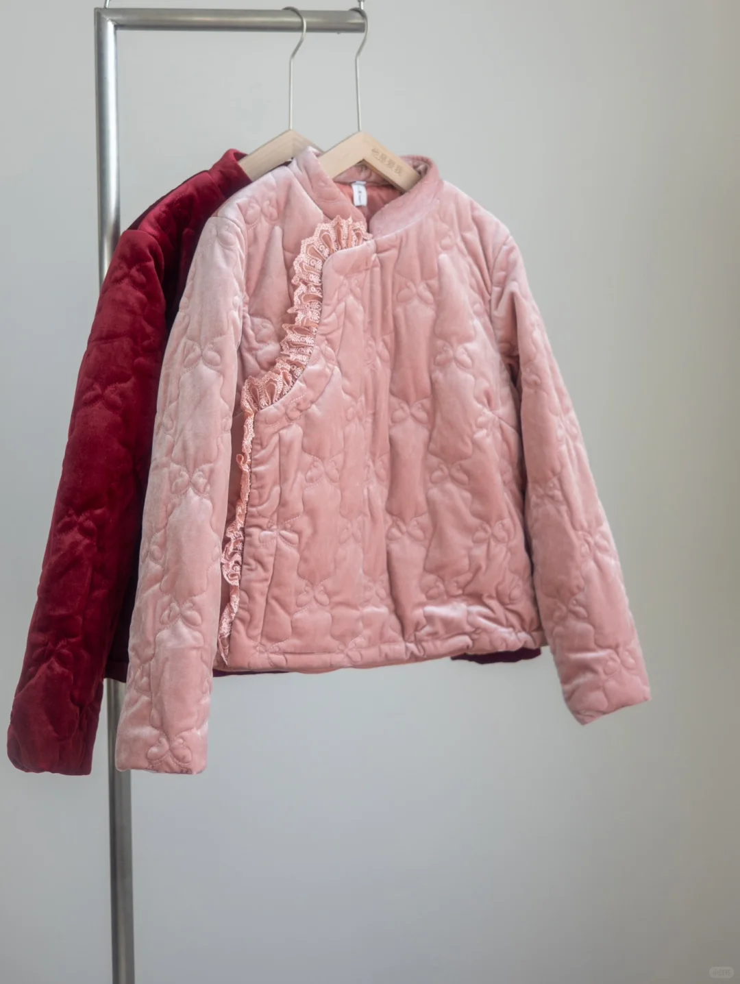 几件库存，现货｜两色丝绒棉服