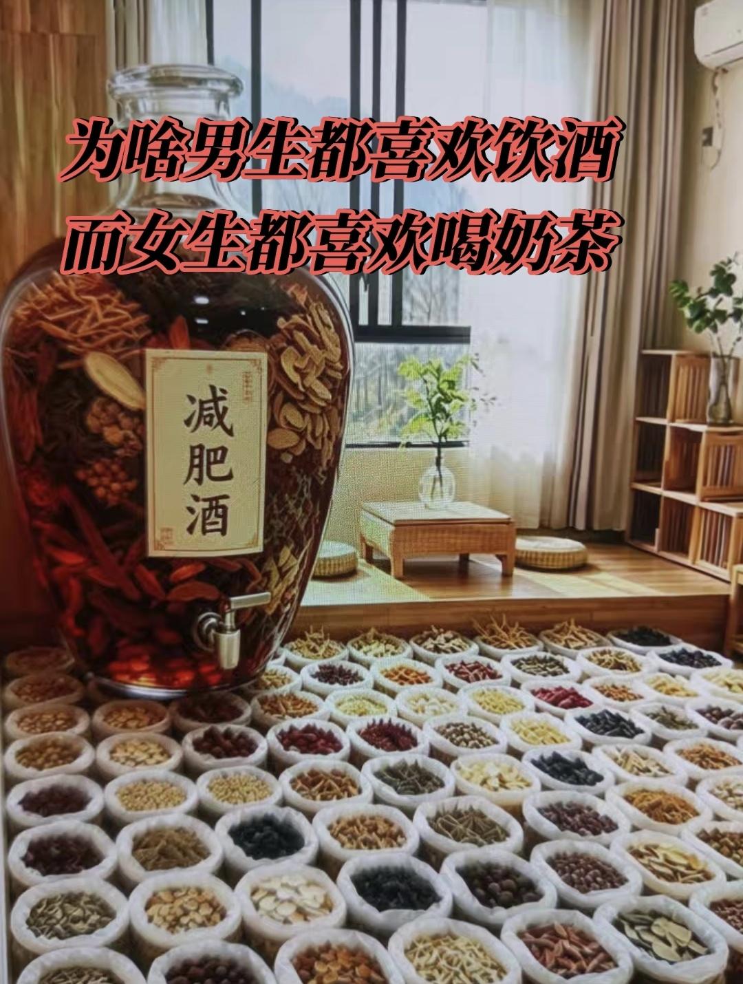 为啥男生都喜欢饮酒，女生都喜欢喝奶茶？