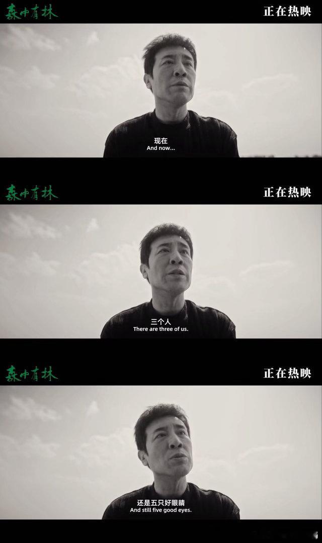 于和伟一只眼眼神戏 看完树前独白那场戏，终于懂了什么叫“内向的力量”。没有大喊大