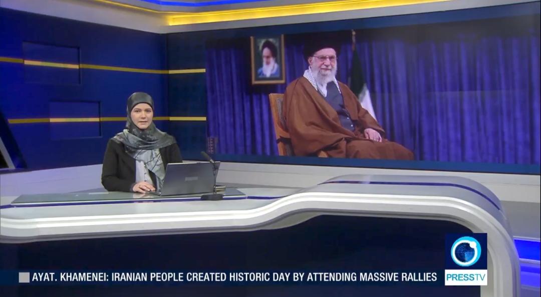 新闻快讯——伊朗伊斯兰革命领袖阿亚图拉·哈梅内伊对伊朗民众举行的集会表示赞扬，称