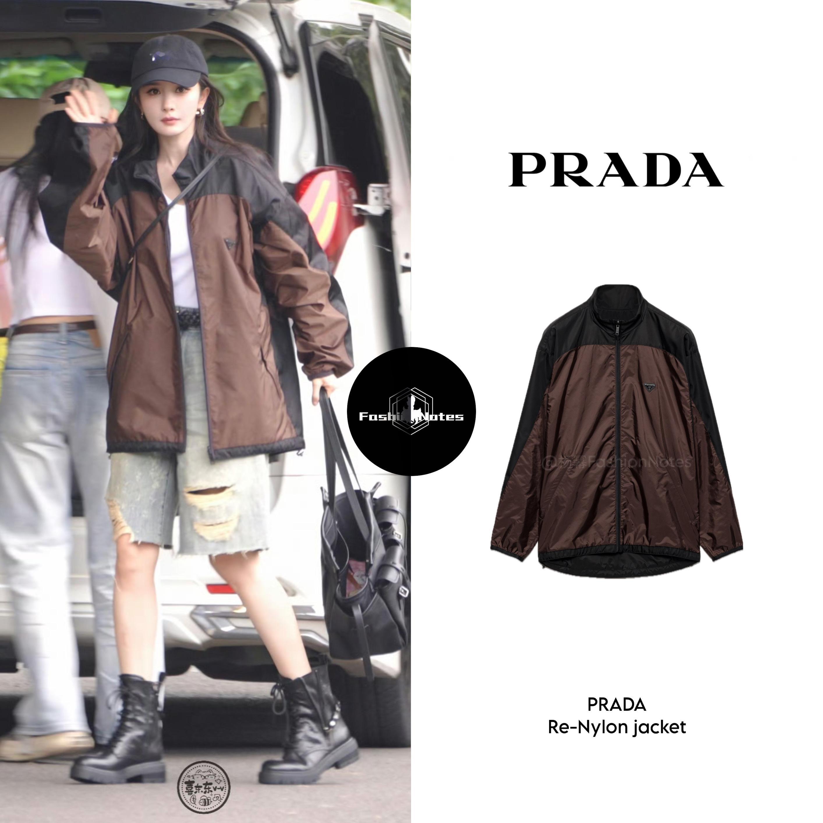 杨幂｜杨幂私服 机场私服｜上海 🛫 北京｜2026.09.28夹克｜PRADA
