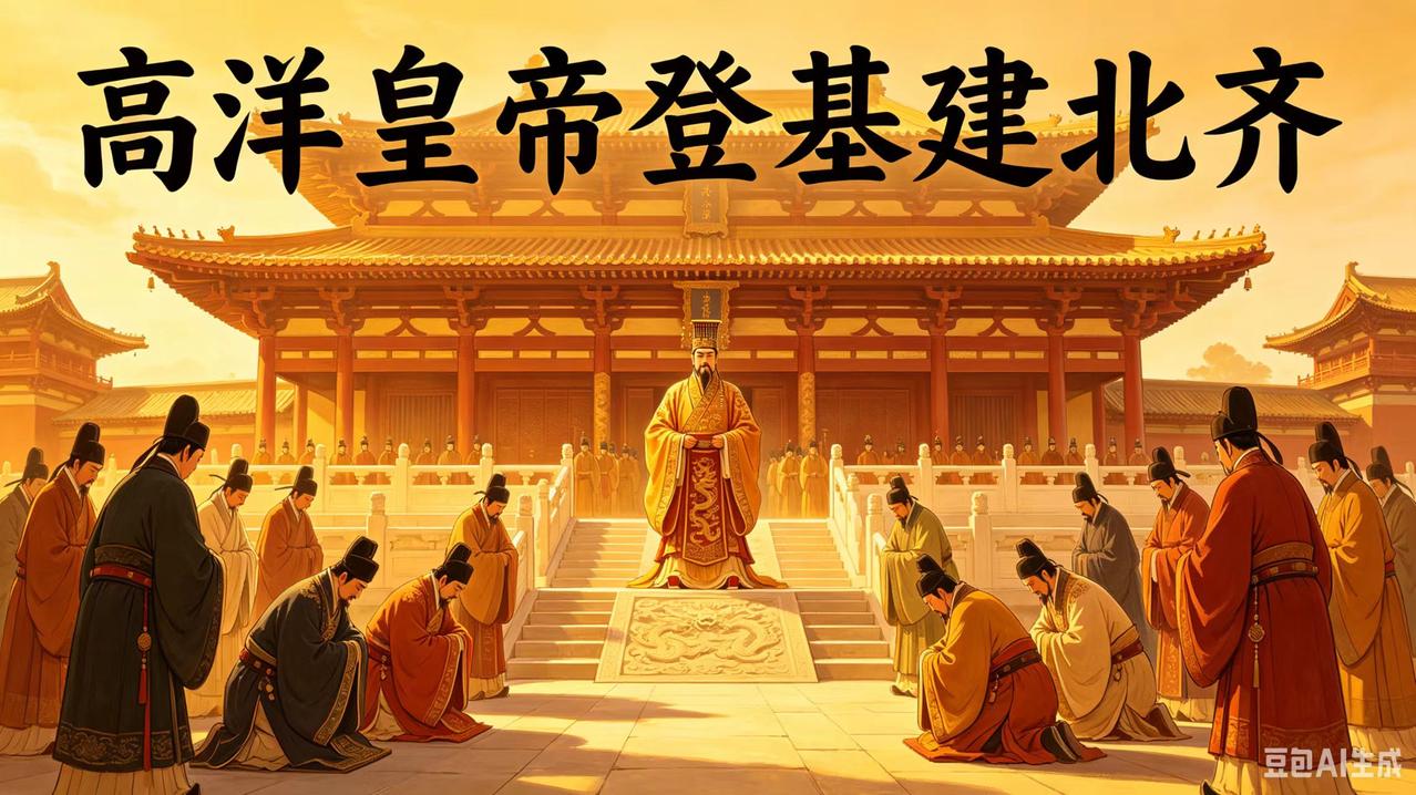 痴儿高洋逆袭成帝，七天禅让覆灭东魏，《资治通鉴》完整记载北齐代魏全过程
 
翻开