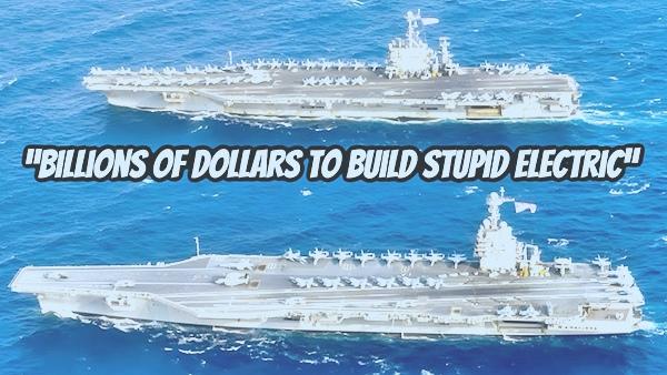 特朗普是认知障碍了还是听信了谁的意见，再次要求换回蒸汽弹射！

而竞争对手的新航