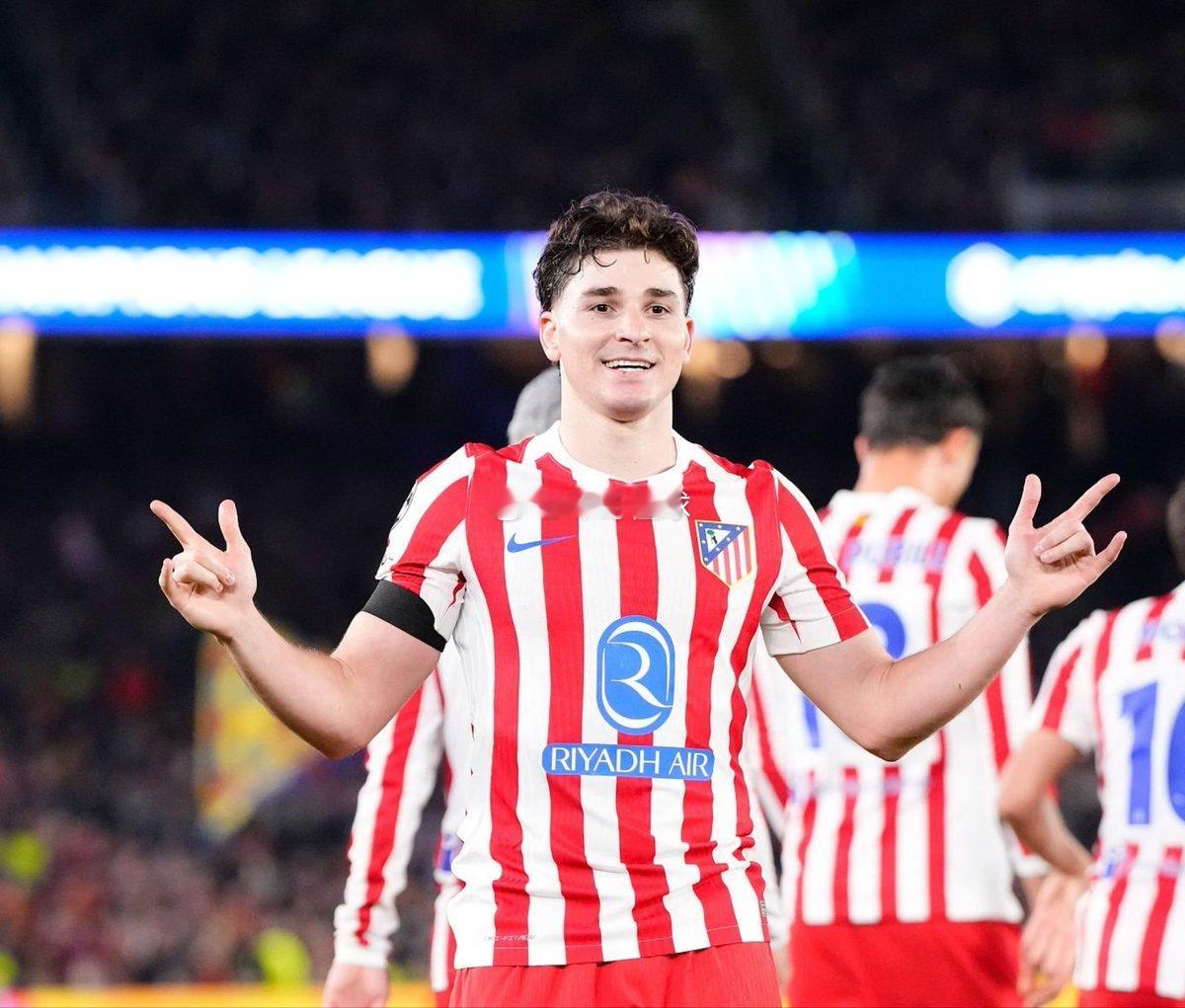 巴萨vs马竞Julián Alvarez 