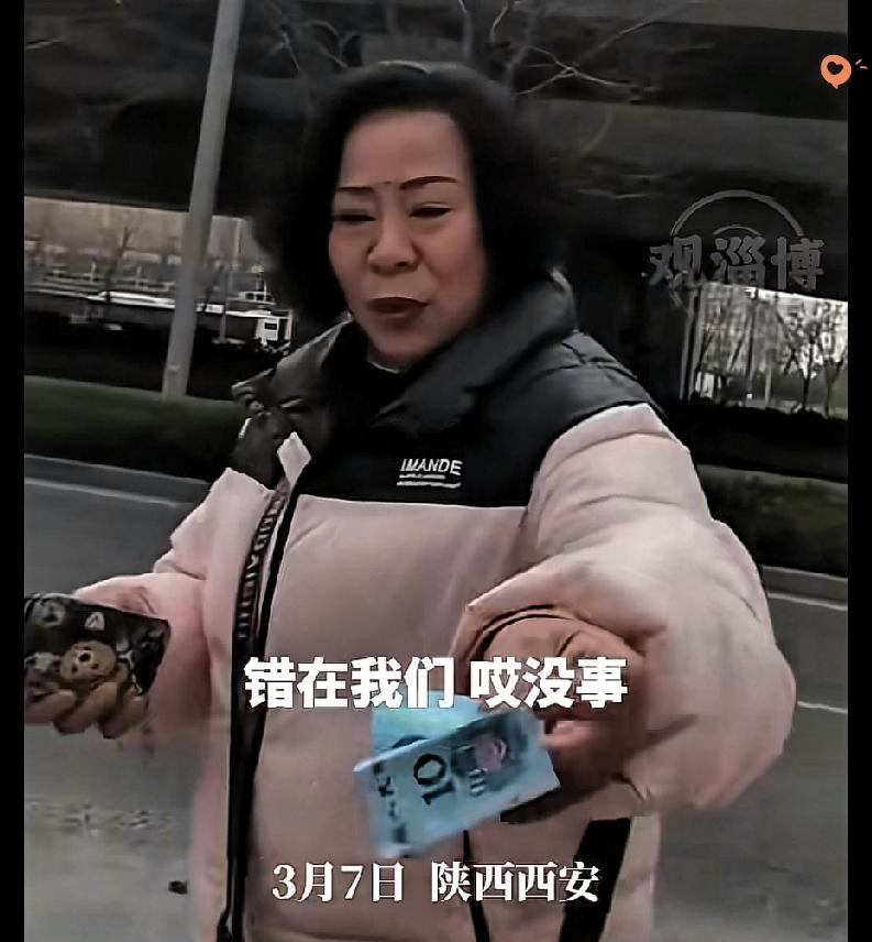 这波双向奔赴的温柔，真的把人暖到心坎里了！
 
陕西阿姨手滑把网约车叫成代驾，小