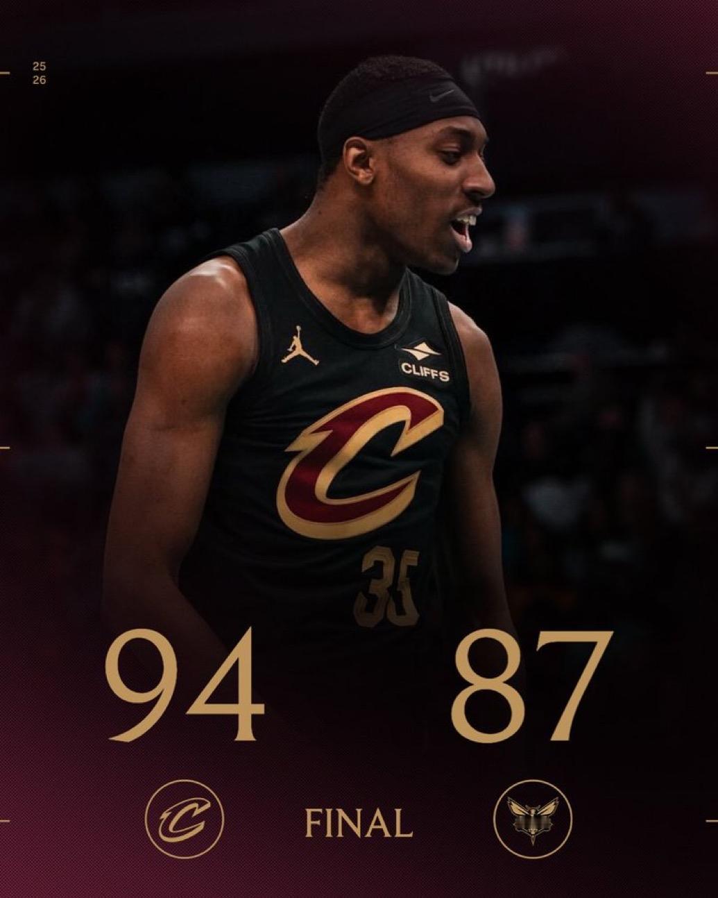 1月22日NBA常规赛战报（7场）：

骑士94-87黄蜂
步行者104-119