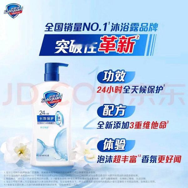嘿，宝子们！今天给大家种草一款超级实惠的沐浴露——舒肤佳健康净护沐浴露！纯白清香