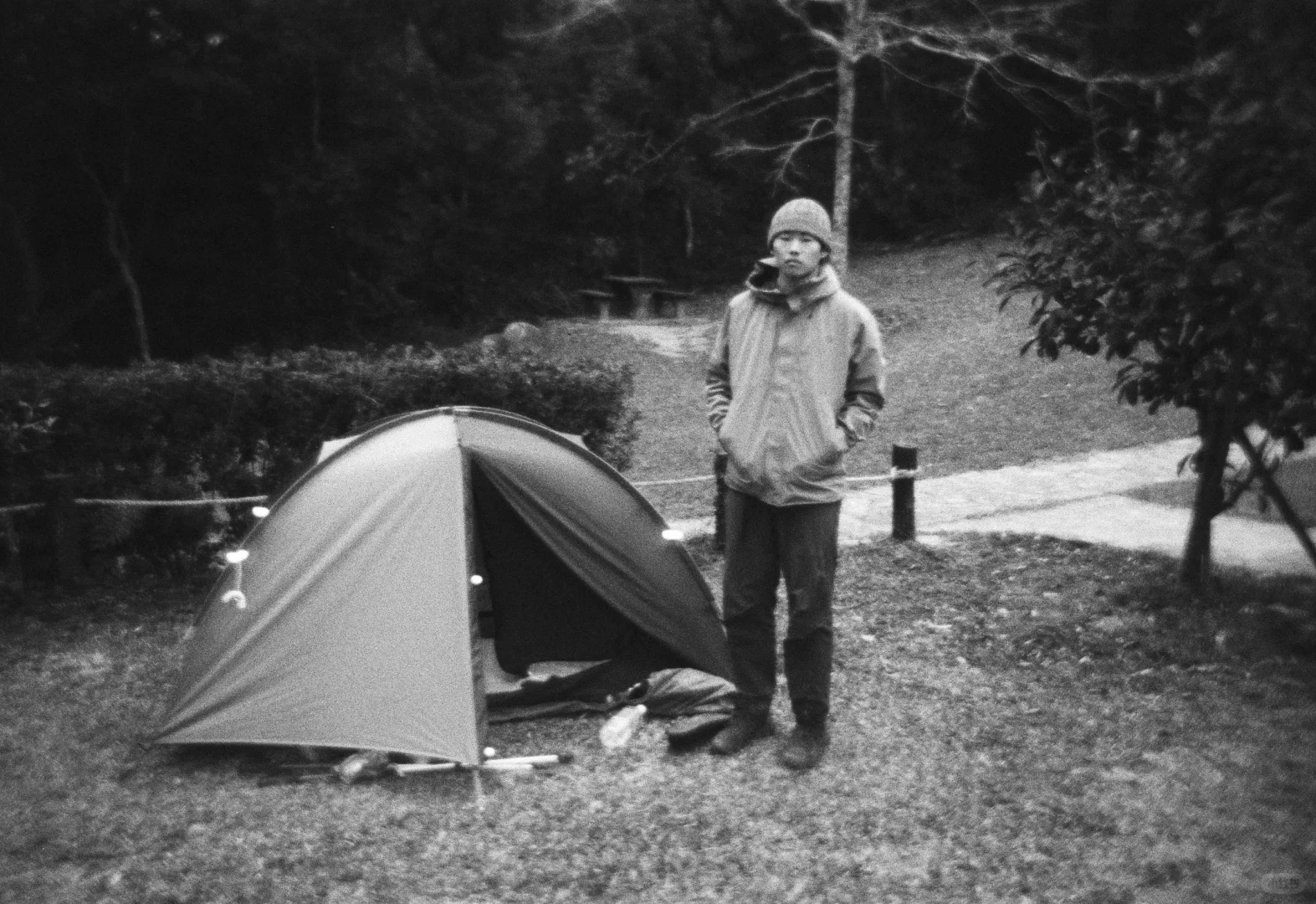 在麦理浩径的胶片