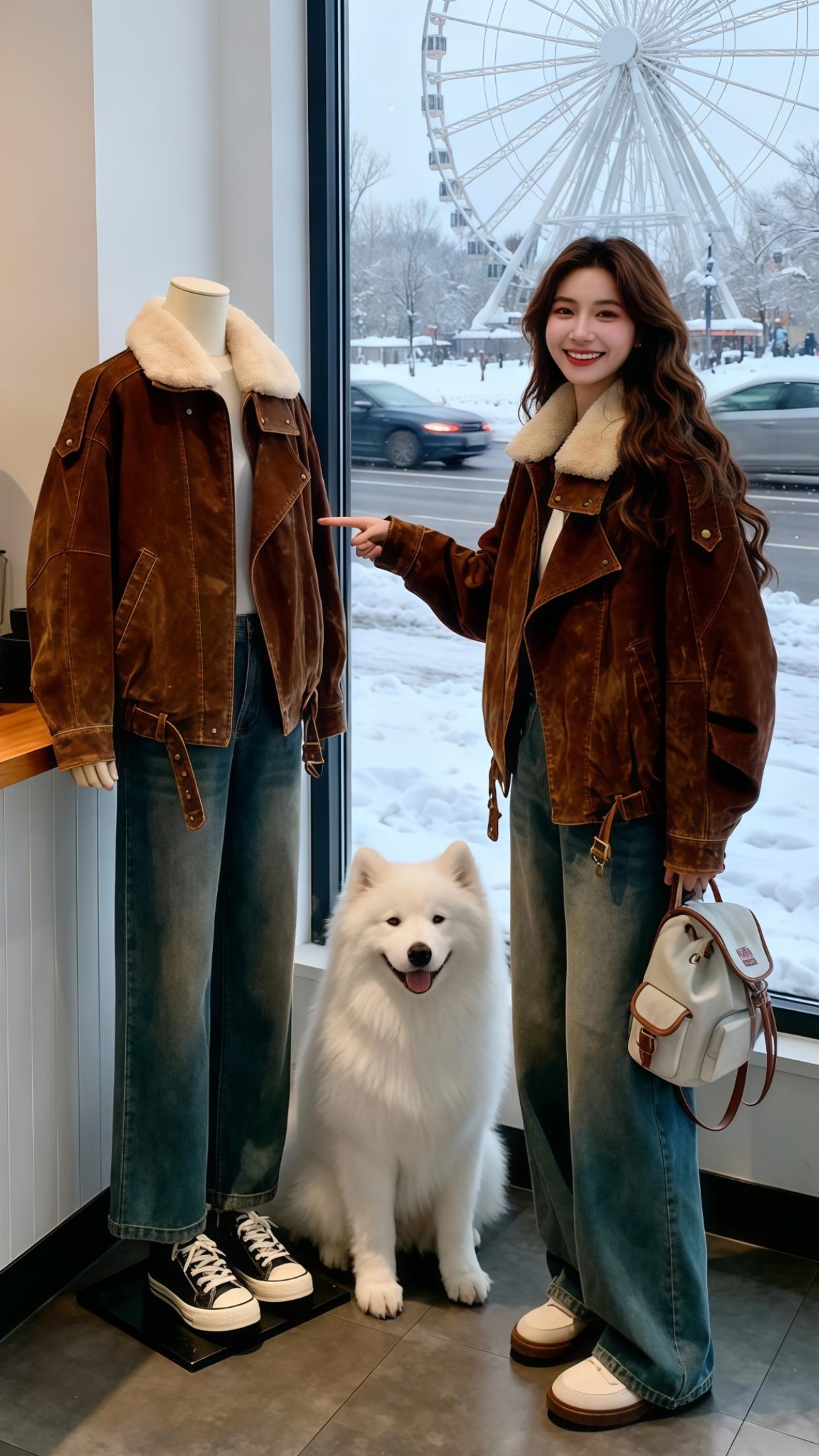 冬季搭配 气质女神穿搭 气质穿搭 女神穿搭 复古穿搭