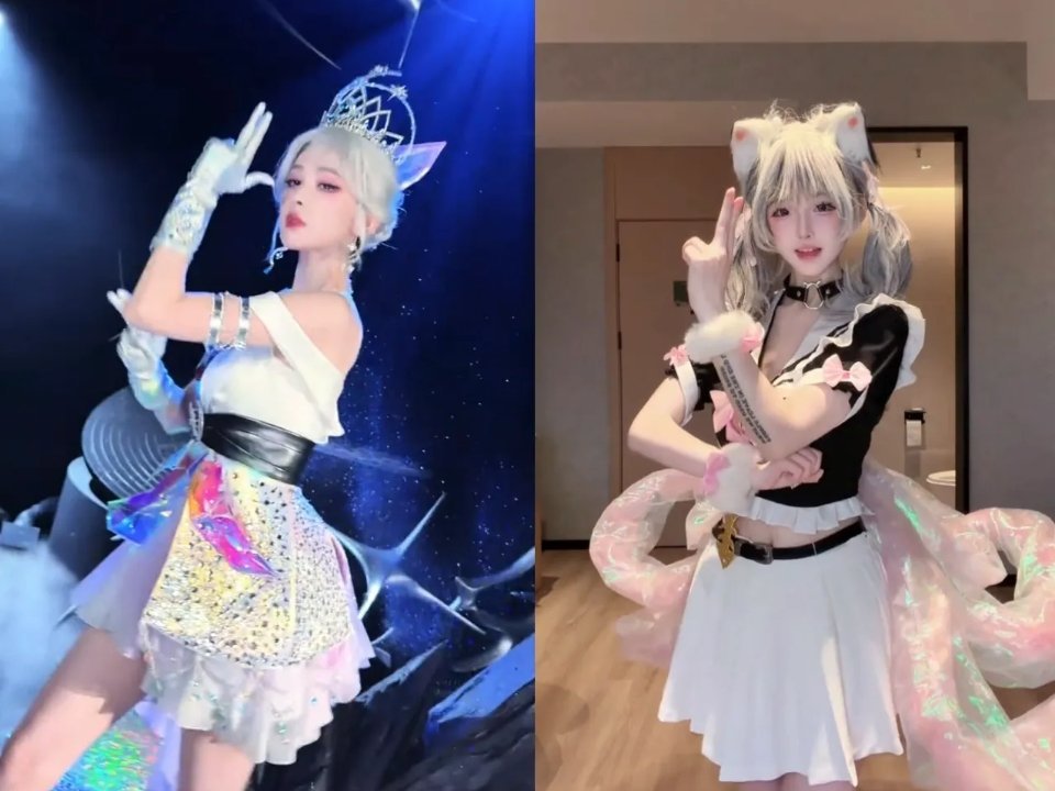 承认吧，我们和平玩家吃的就是好！甜妹穿搭一套又一套的～[awsl]和平精英穿搭二