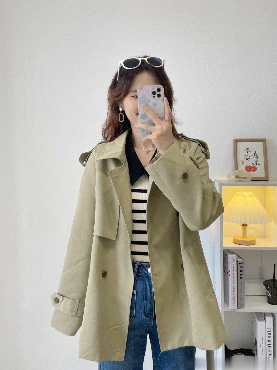 10/16   早10：00上新新品优惠➕🈵减秋天的第一件风衣，太好看了吧，这