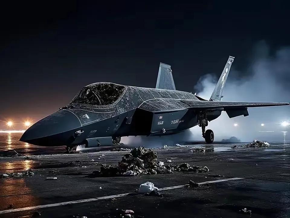 这就是以色列的F-35？咋不威风了，趴窝了吧，咋样，伊朗的阳明堡战役不赖吧，他们