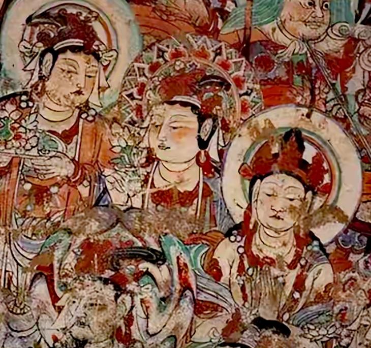 莫高窟壁画之美。为什么中国人的审美，天生自带高级感？   华夏文明历经...