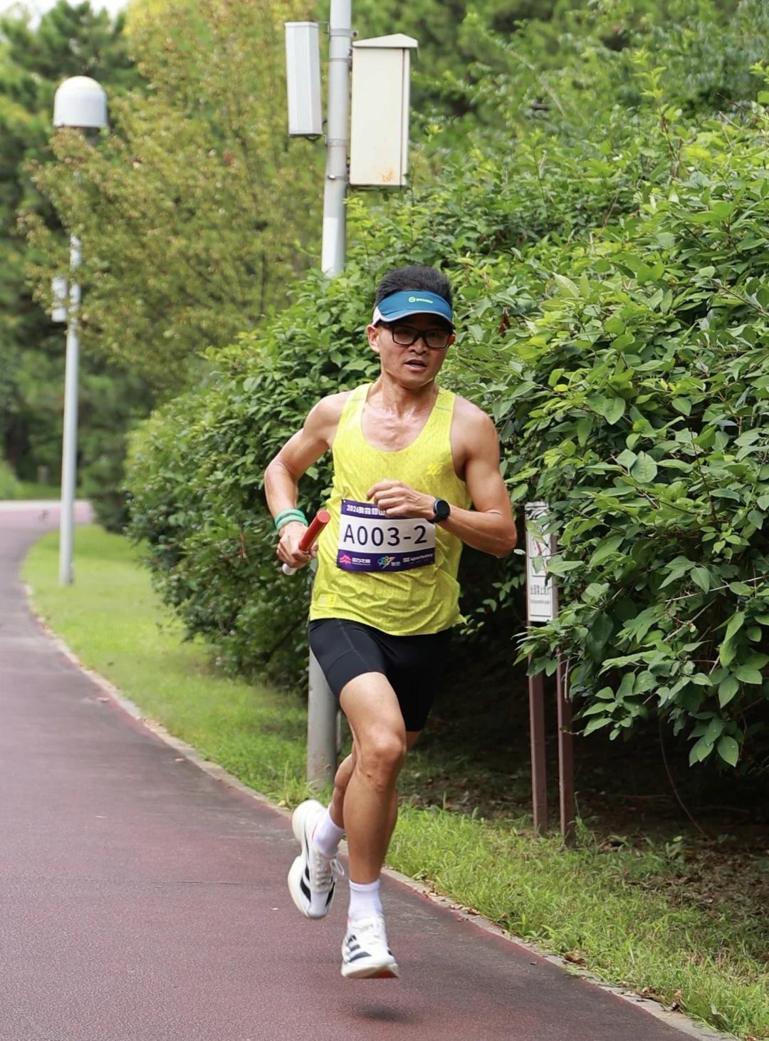 奥森仰山4×2.5km接力｜一路追分逆袭拿下亚军
四棒平均配速：329→323→