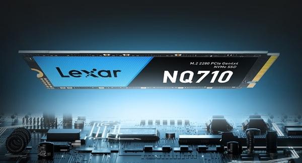 雷克沙SSD新品NQ710正式开售，其有500GB、1TB、2TB三个版本，价格