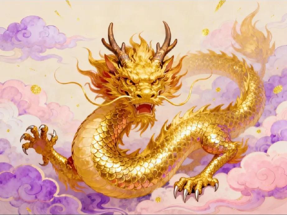 十二生肖里，最有前途的当属生肖龙。龙在传统文化中象征尊贵、祥瑞与力量，自带非凡格