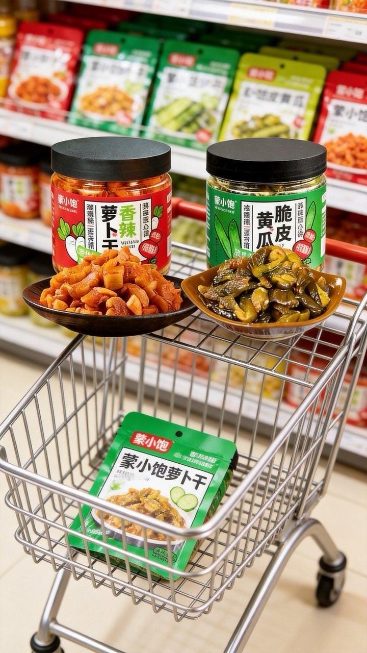 今早翻出这俩小菜配白粥包子，清粥就着咸香小菜，胃口一下就打开了 下饭神器好吃到停