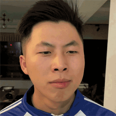 开会的时候真不能对视