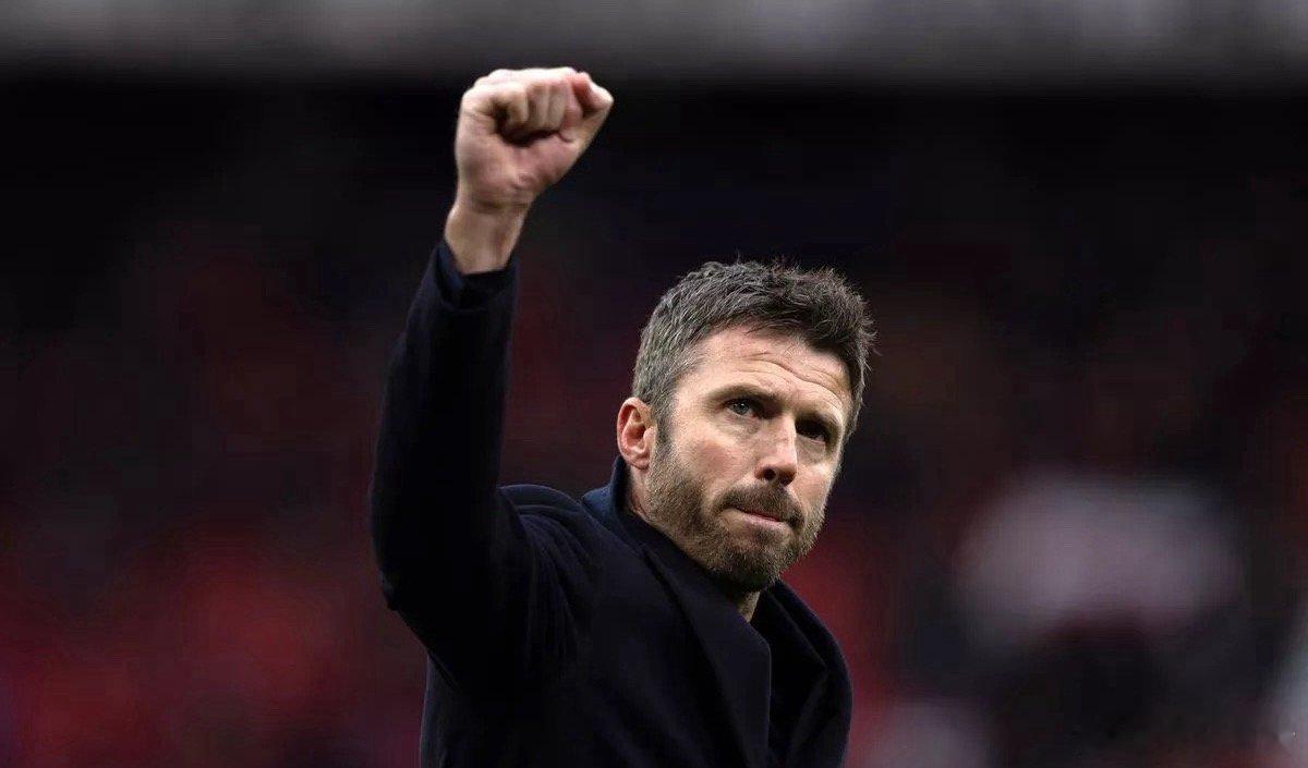 在此前结束的一场英超曼市德比中，卡里克迎来执教曼联完美首秀，帮助球队2-0击败曼