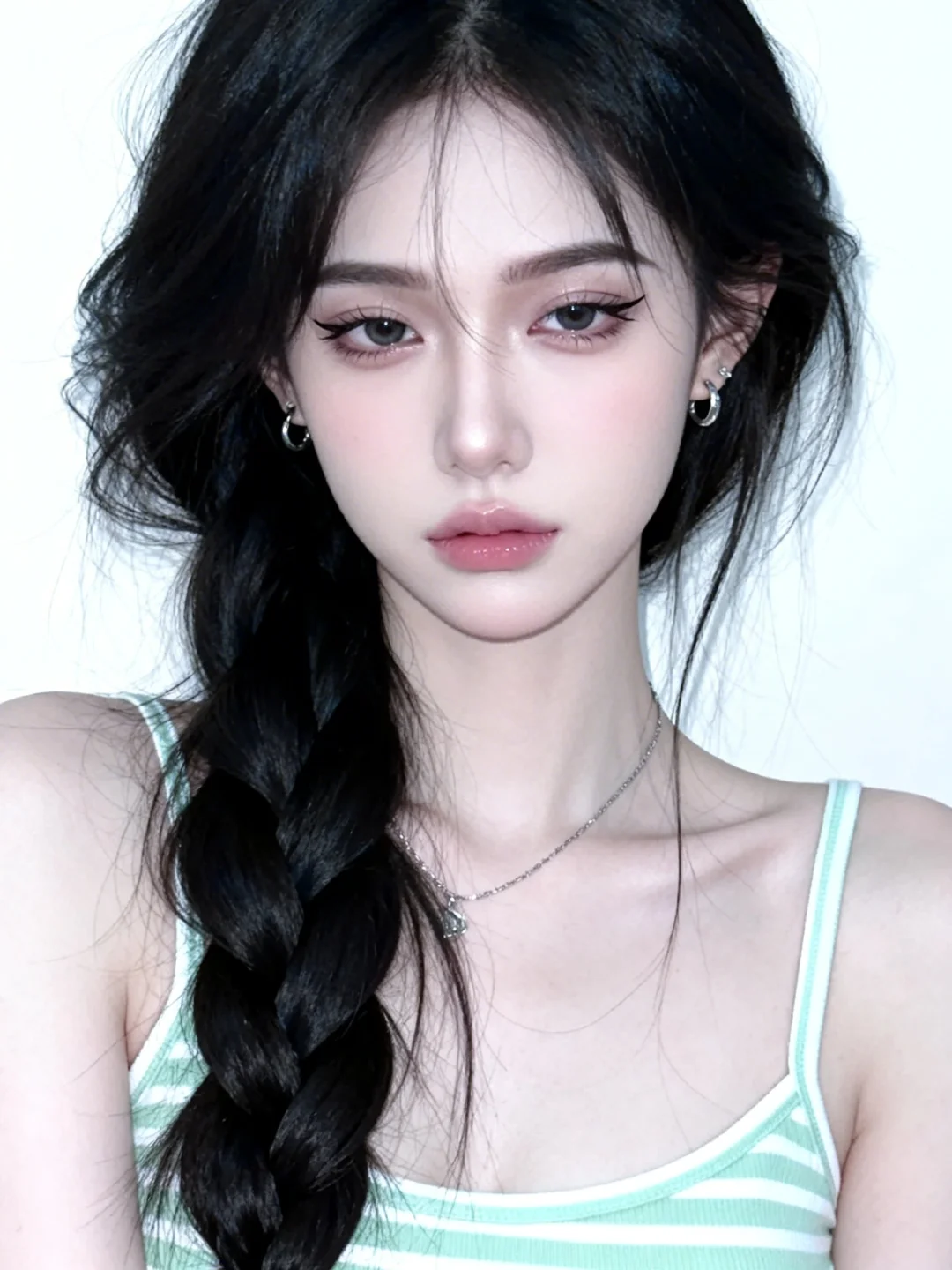 0 成本✨清冷纯欲肖像写真