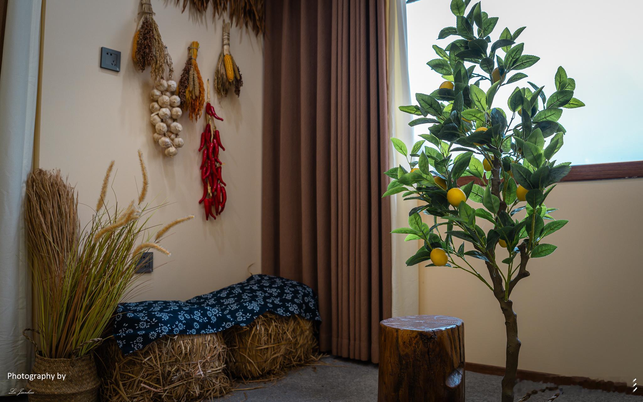 别具一格的室内小天地，让人仿佛置身大自然之中。 到江西婺源篁岭，最喜欢入住篁岭山