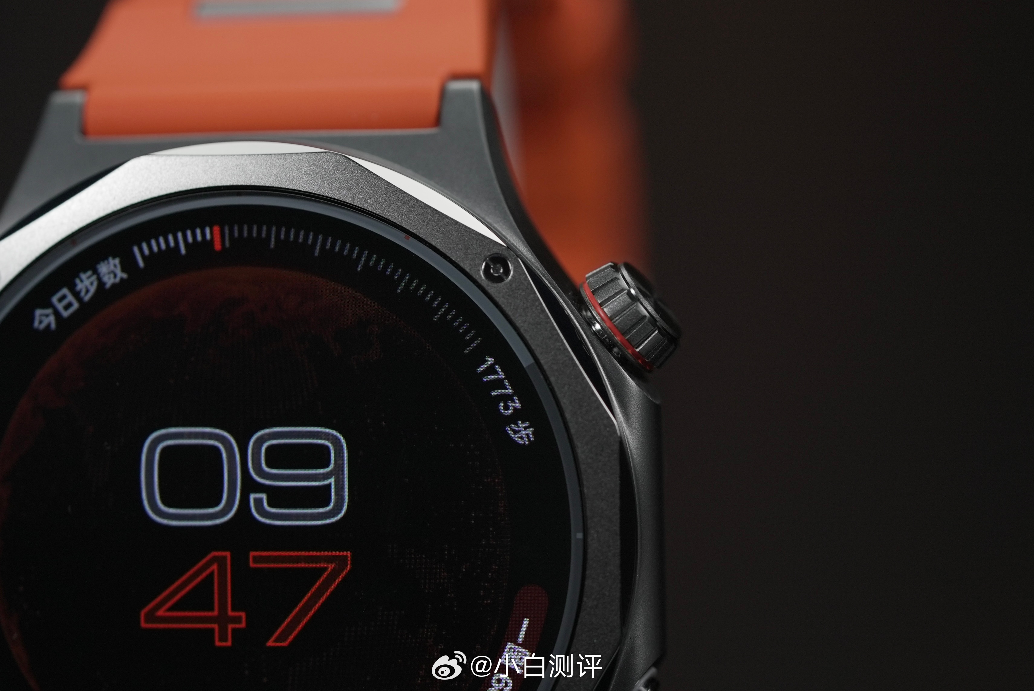 用了一段时间OPPO Watch X3十二边形切割边框全钛机身➕竹节表带橙色一套