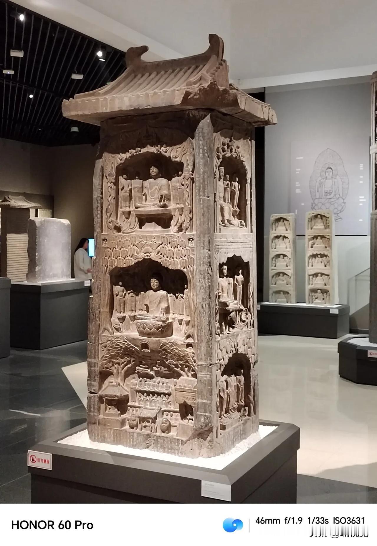 邴法敬造像碑，出土于滑县。河南博物院，中原石刻艺术展。#佛造像艺术特展# #北齐