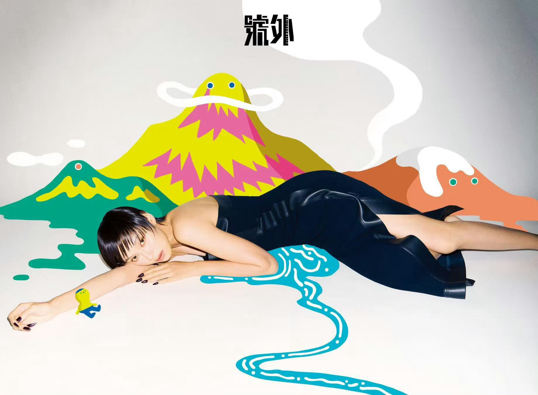 王丹妮本土老牌媒体《号外》三月开季封面漫画大片 