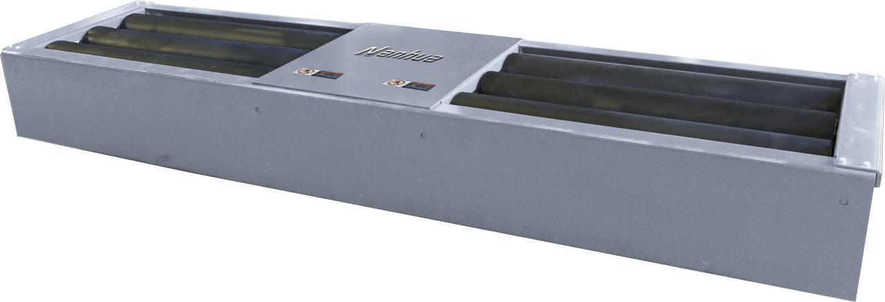 标题：检测线车辆跑偏？NHFR-15/15F 自由滚筒，15 吨承重 + 低阻力