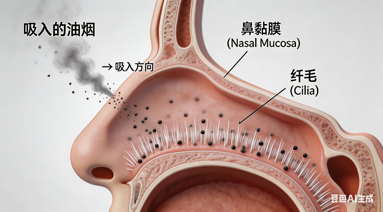 《油烟猛如虎！一步步“啃噬”你的呼吸系统！》

  油烟：隐匿厨房的呼吸系统“顶
