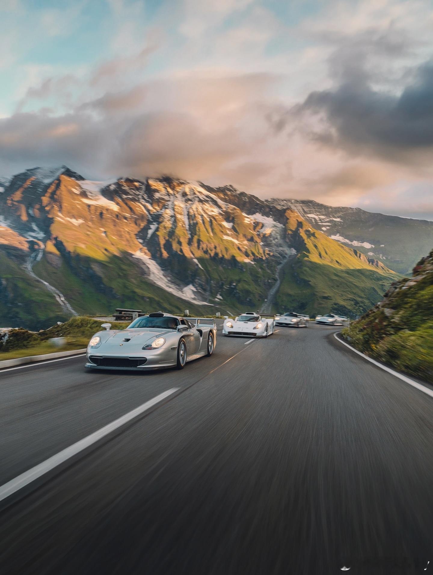 美轮美奂！保时捷 911 GT1 Grossglockner跑山 ​​​
