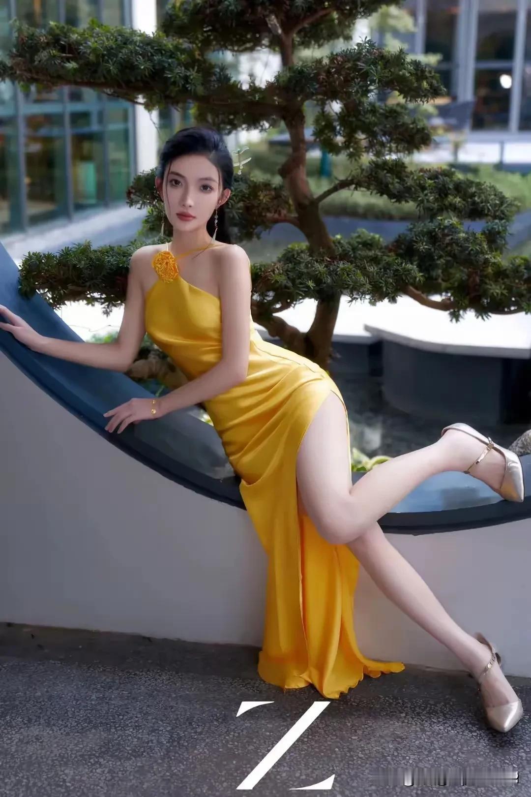 性感美女，一颦一笑都让人心动不已