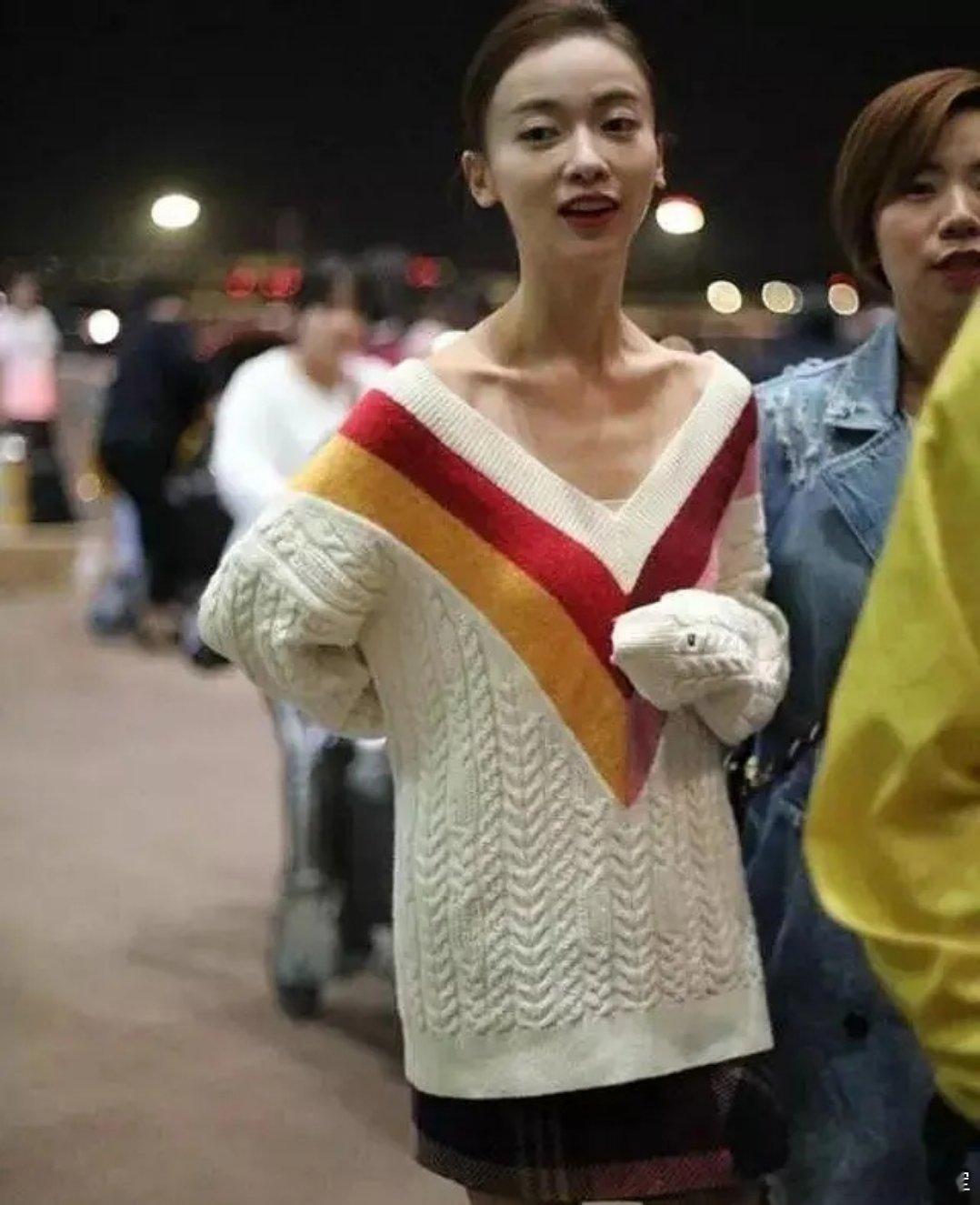 吴谨言就是胖一点才好看的[苦涩] ​​​