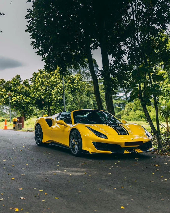 汽车视觉 法拉利Ferrari 488 Pista Spider 是不是很拉风