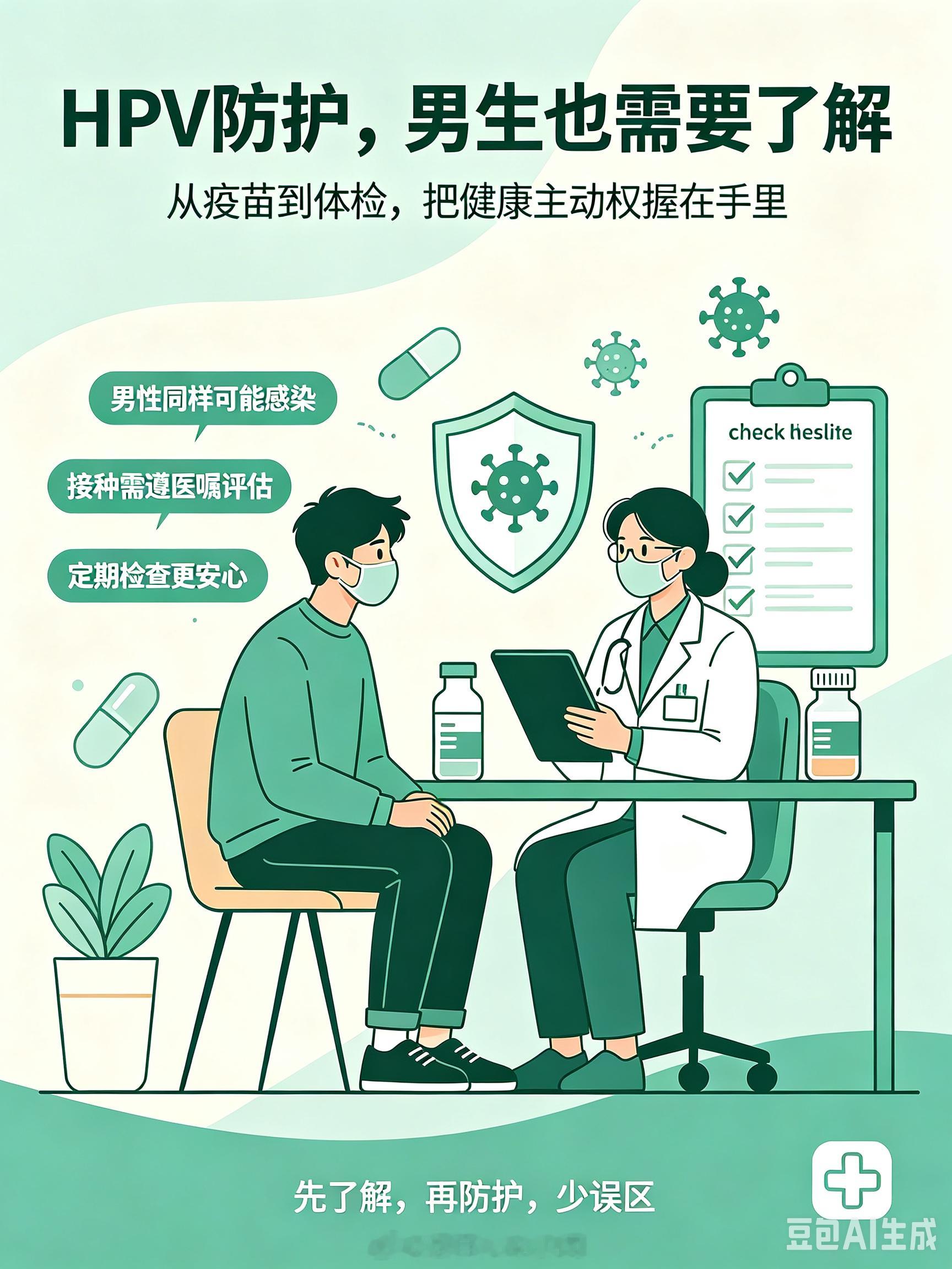 神级扑救 掌控全局男生预防HPV掌控健康赛场 别再误区！男生同样需要重视HPV防