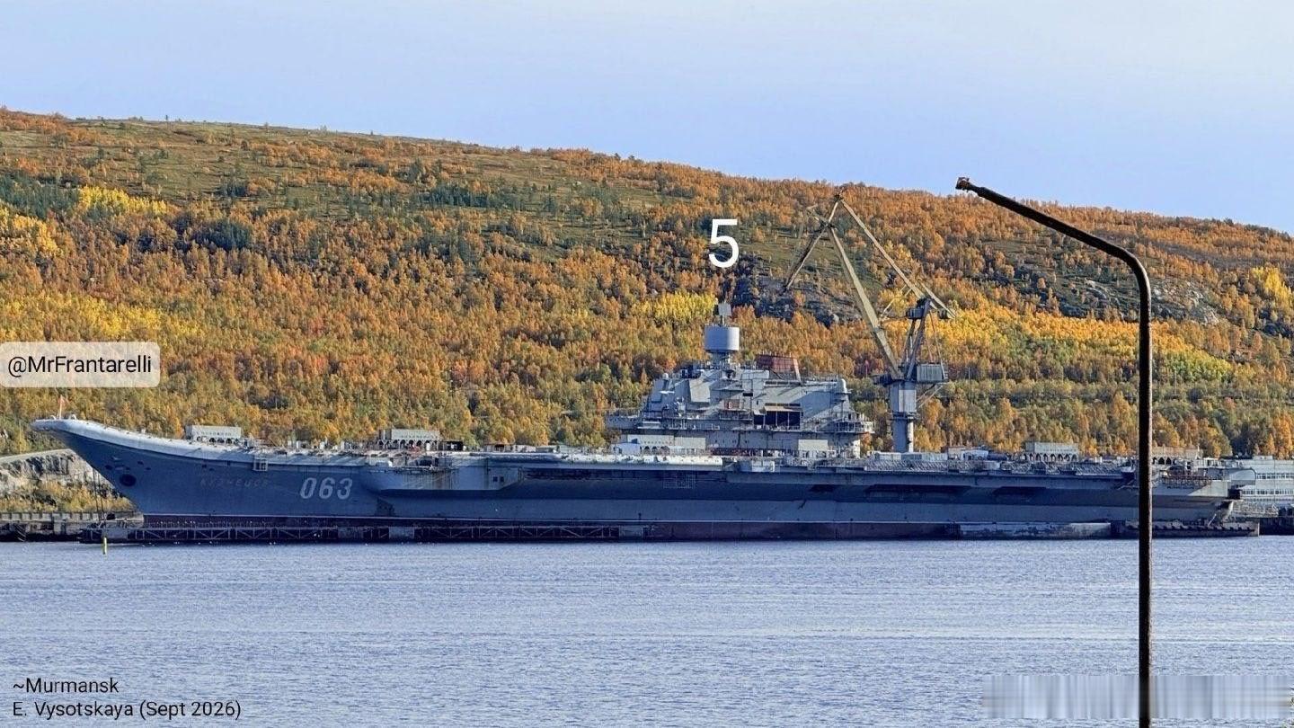 全球武器装备盘点俄考虑放弃唯一航母库兹涅佐夫号 1143.5家族大姐库兹涅佐夫号