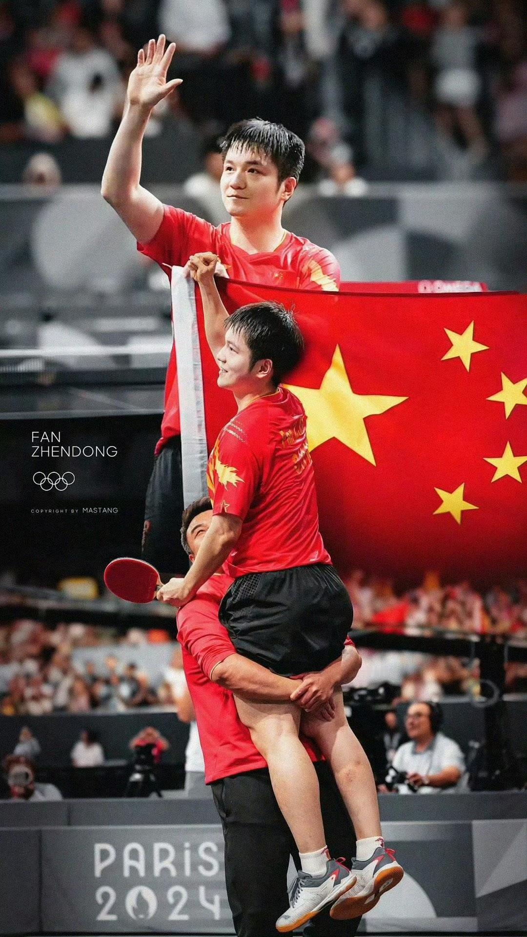 FZD樊振东世界乒坛第六位男子大满贯的获得者即使天赋异禀，但前路漫漫。他极强的自