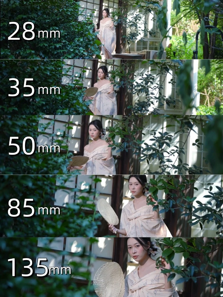 人像镜头怎么选丨不同焦段拍人像效果