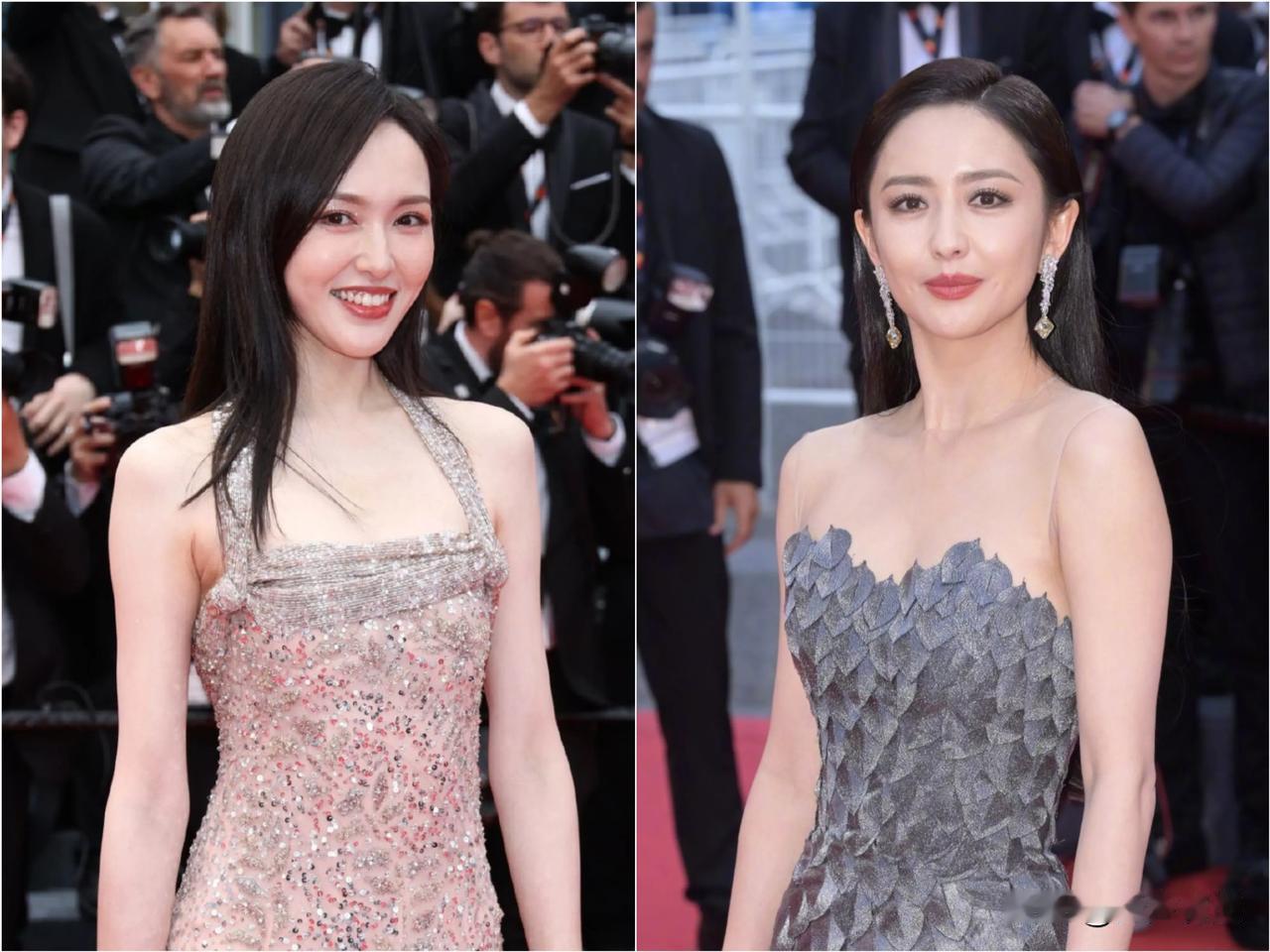 唐嫣总很甜，佟丽娅很媚，这两个不同魅力的美女你更倾向谁？
细看之下，个人觉得佟丽