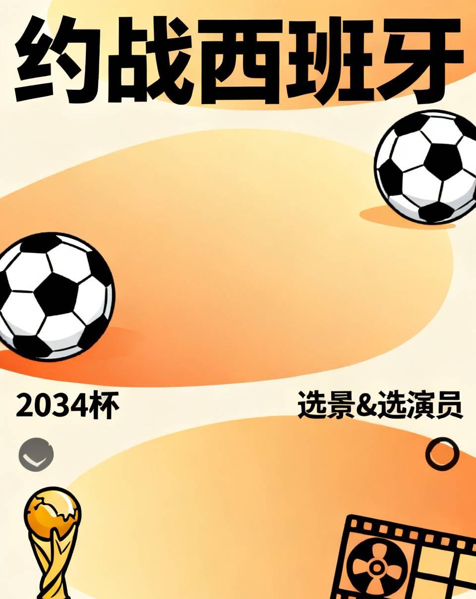 董路：电影《约战西班牙》已经启动！
2034杯的比赛现场将成为“选景和选演员”的