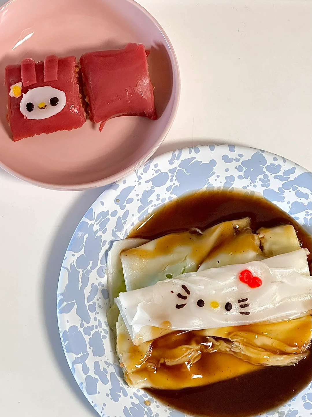 Hello Kitty和melody肠粉