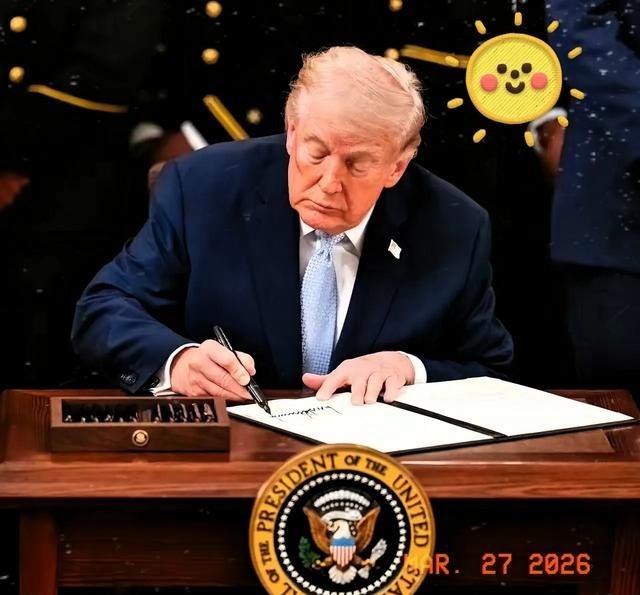 老特舒服了，这回真的可以千古留名了，165年来的规矩，首次打破。3月26日，美国