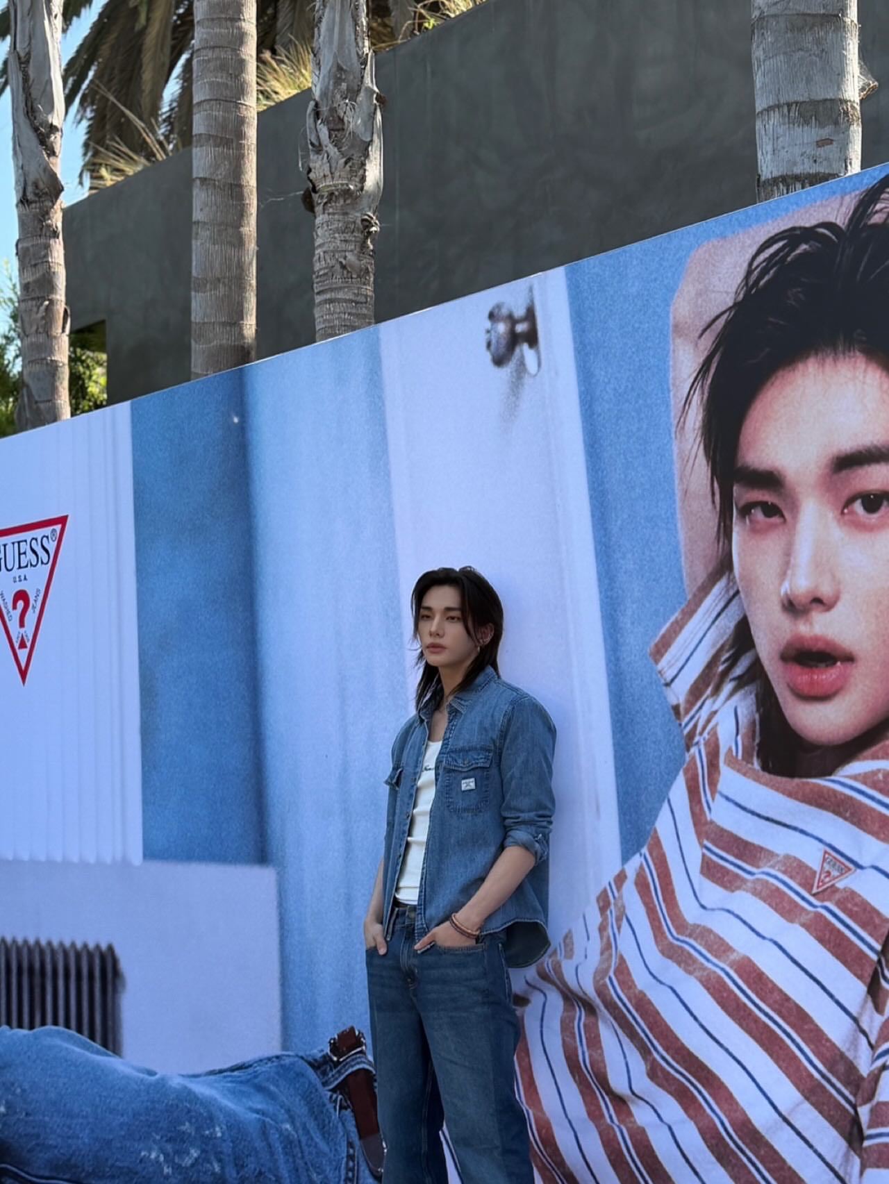 GUESS MAN Hyunjin黄铉辰 × GUESS 👖💙 