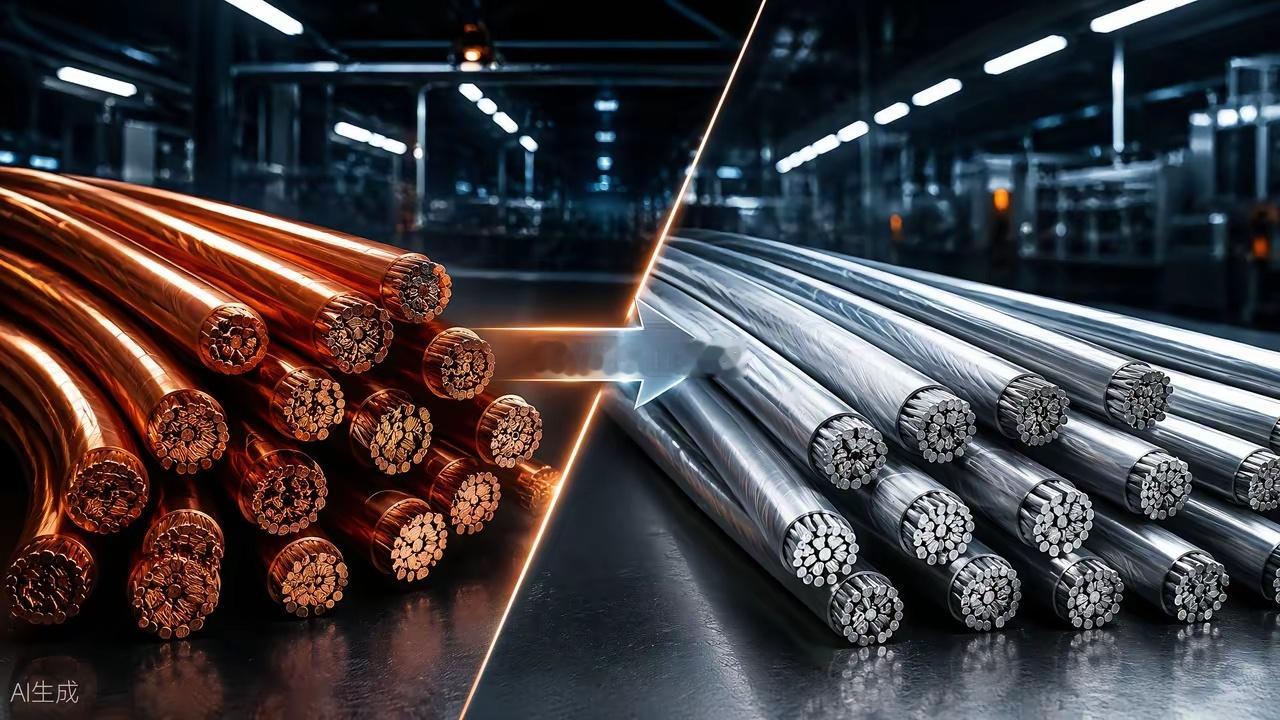 一个朋友做汽车线束，月用铜15吨。2023年铜价6.8万/吨，月成本102万。 