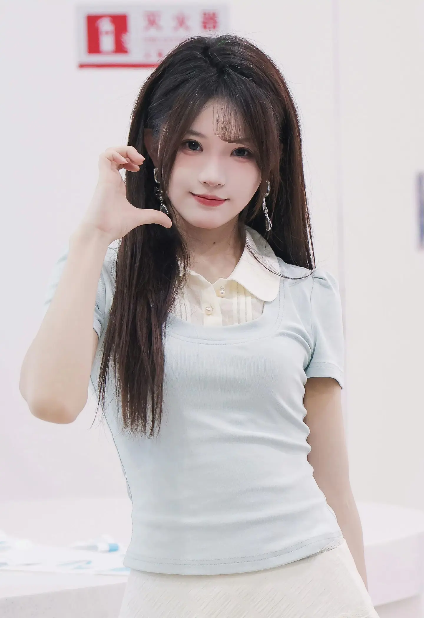 谢珊珊 甜美女孩下班啦