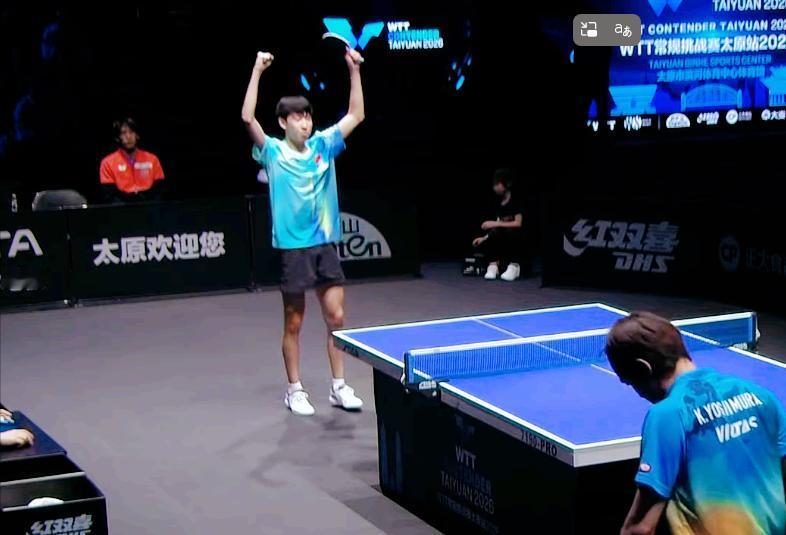 提气！李和宸被人日本名将剃光头后，3:2逆转复仇成功！

李和宸和温瑞博是国乒U