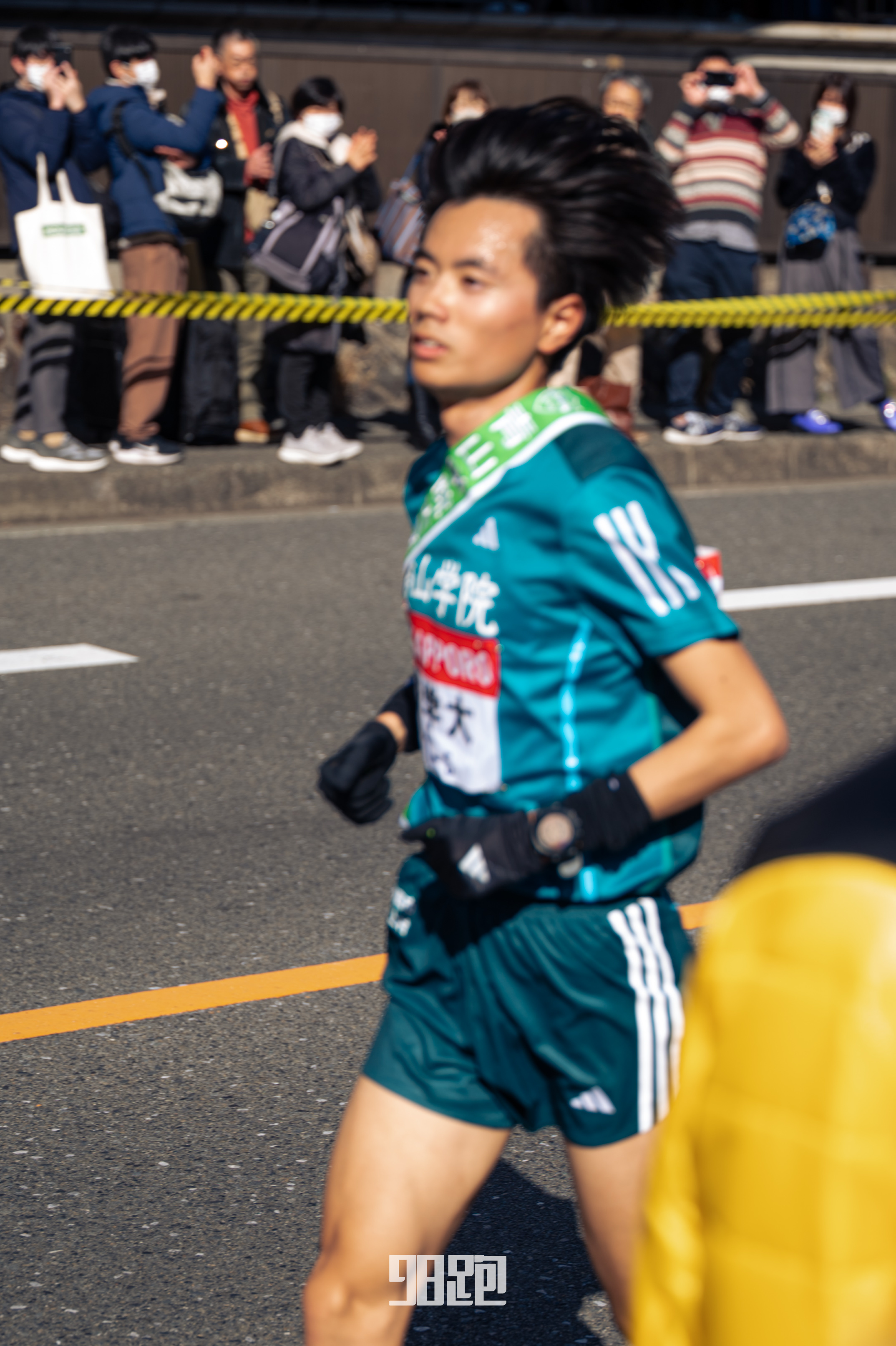 山神五区若林宏树助力青学夺往路优胜 